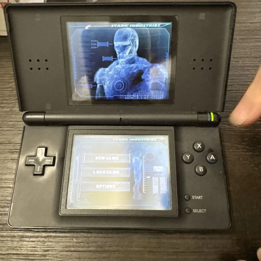 Nintendo DS Lite Handheld Onix Black Tested & Working